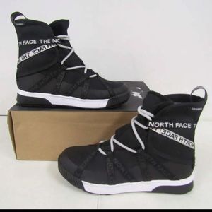 The North Face Women's US 6.5 Sierra Sport Lace Waterproof Boots Black/White